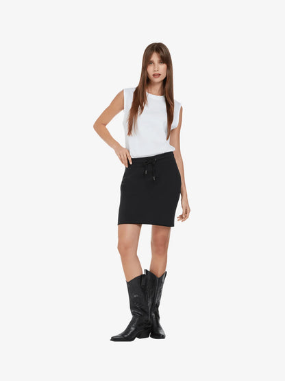 Earth Positive Women's Raw Hem Sweat Skirt