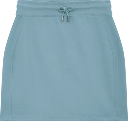 EP343-SUBD1 - Sweat Skirt - Sueded Blue Dusk
