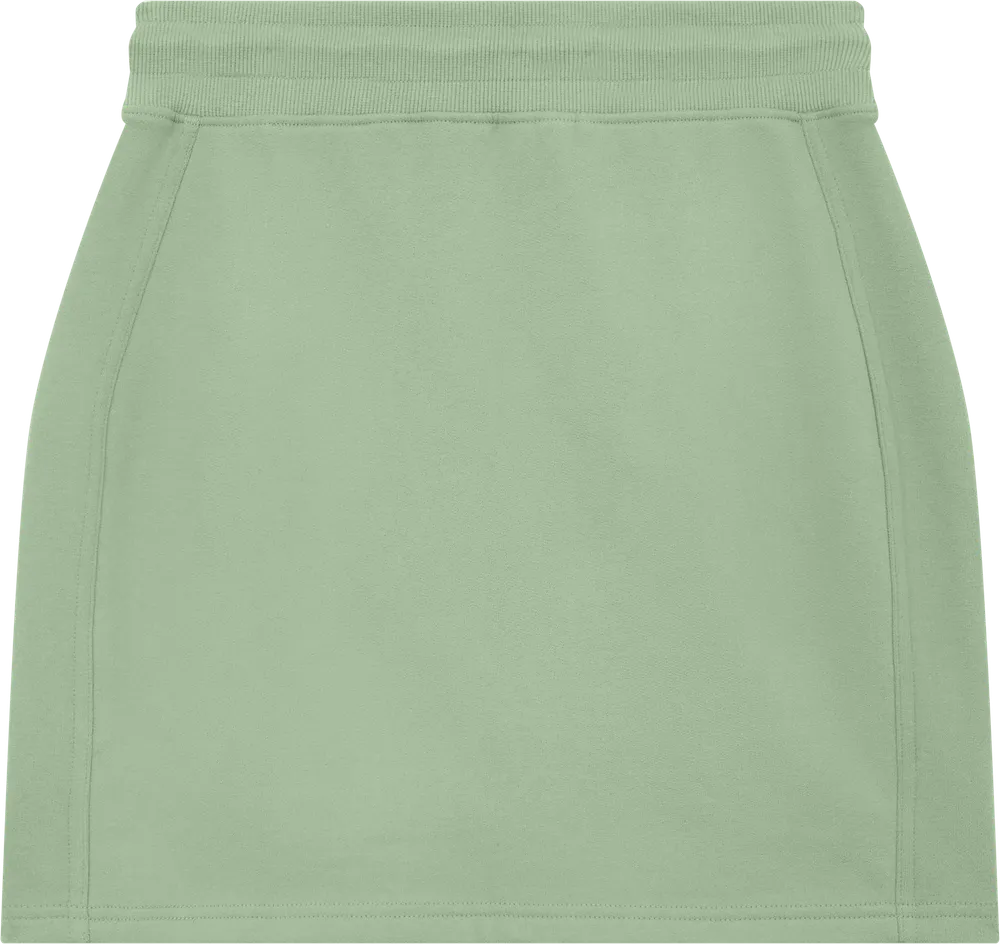 EP343-SUBGR5 - Sweat Skirt - Sueded Bamboo Green