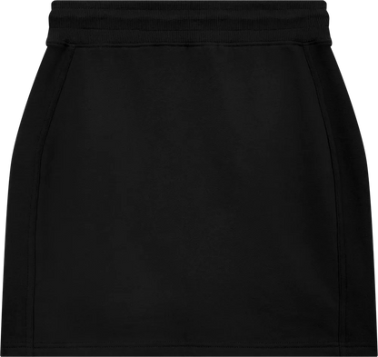 EP343-SUBL5 - Sweat Skirt - Sueded Black