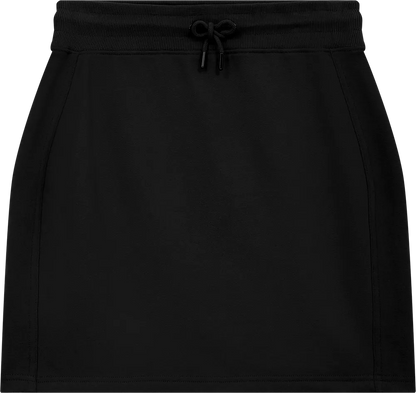 EP343-SUBL2 - Sweat Skirt - Sueded Black
