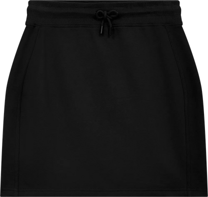 EP343-SUBL4 - Sweat Skirt - Sueded Black