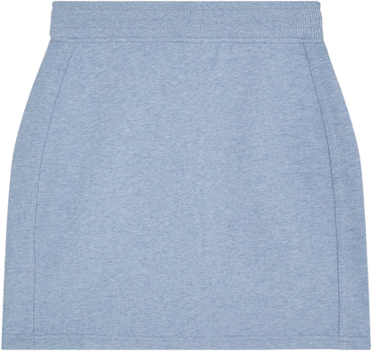 EP343-SULBHE2 - Sweat Skirt - Sueded Light Blue Heather