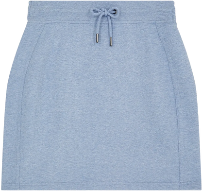 EP343-SULBHE1 - Sweat Skirt - Sueded Light Blue Heather