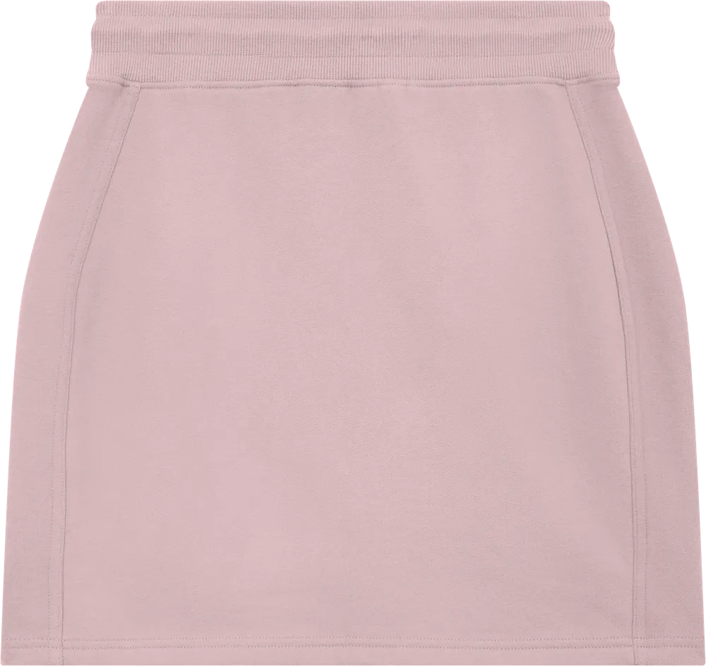 EP343-SUPR3 - Sweat Skirt - Sueded Miami Pink