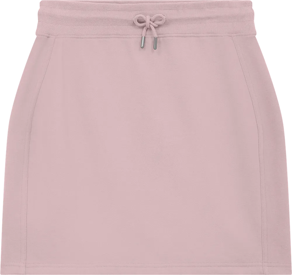 EP343-SUPR0 - Sweat Skirt - Sueded Miami Pink