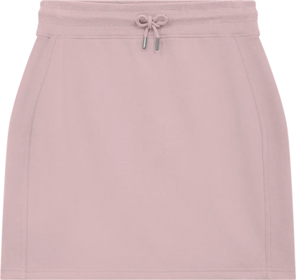 EP343-SUPR0 - Sweat Skirt - Sueded Miami Pink