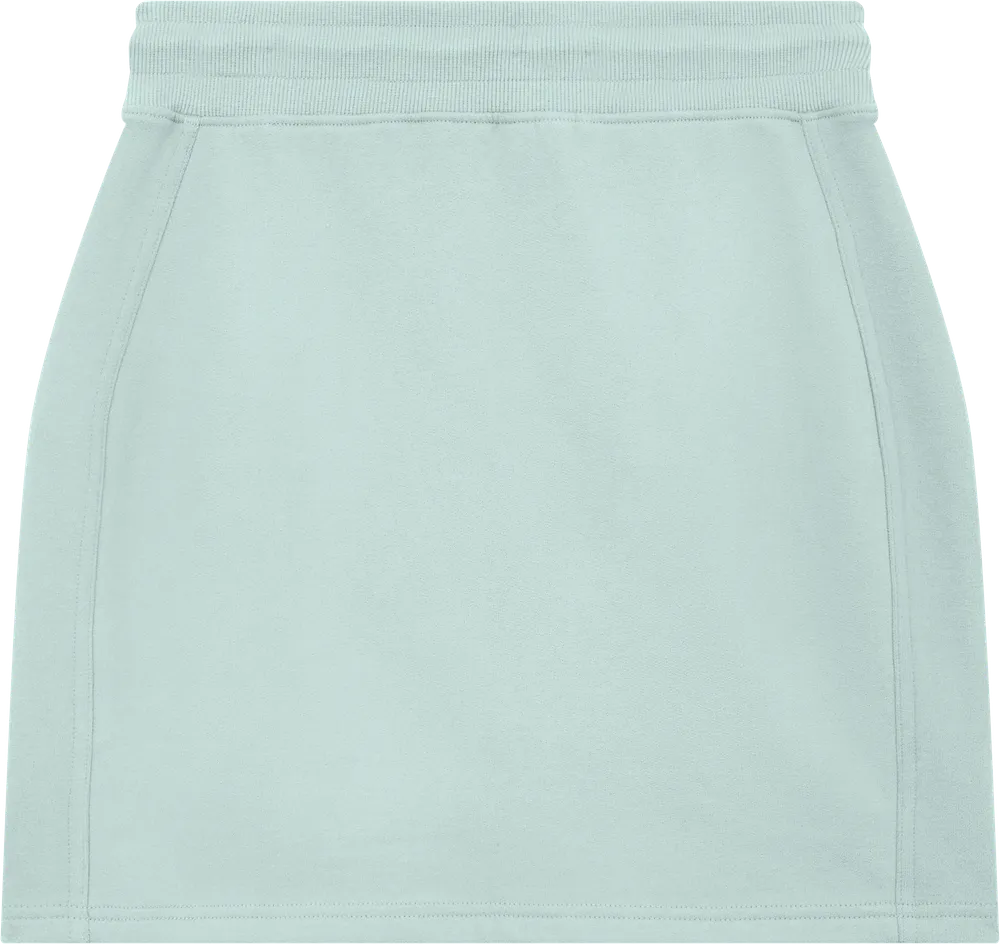 EP343-SUSLGR4 - Sweat Skirt - Sueded Slate Green