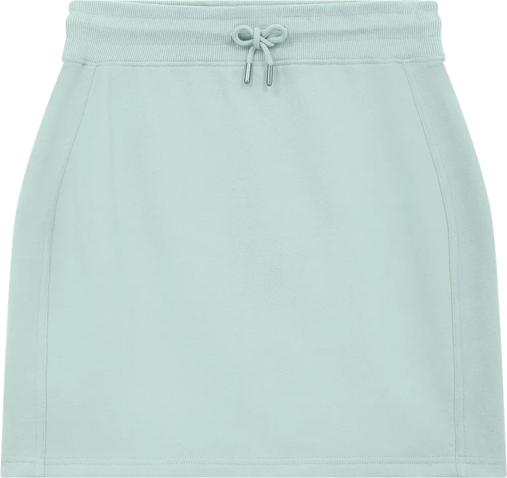 EP343-SUSLGR0 - Sweat Skirt - Sueded Slate Green
