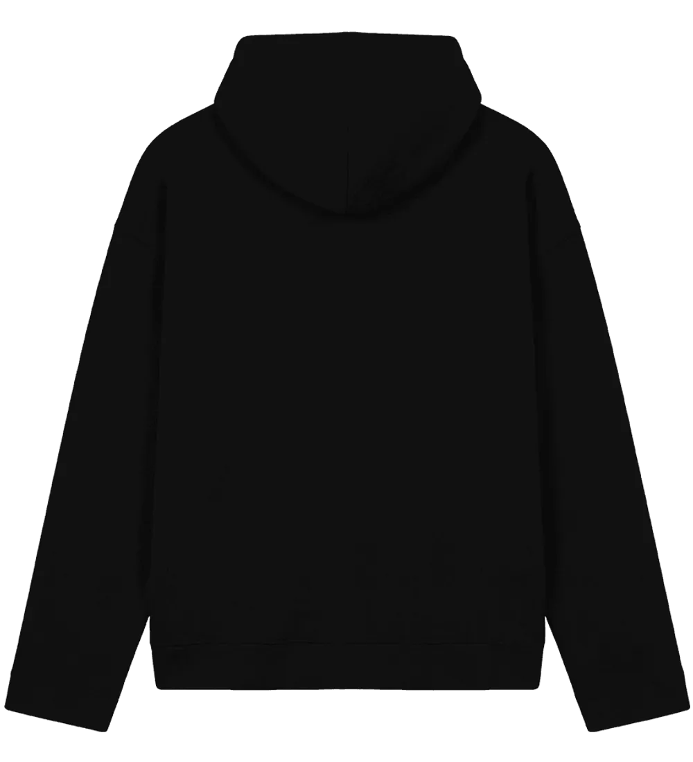 EP400-BL0 - Women's V-Neck Hoodie - Black
