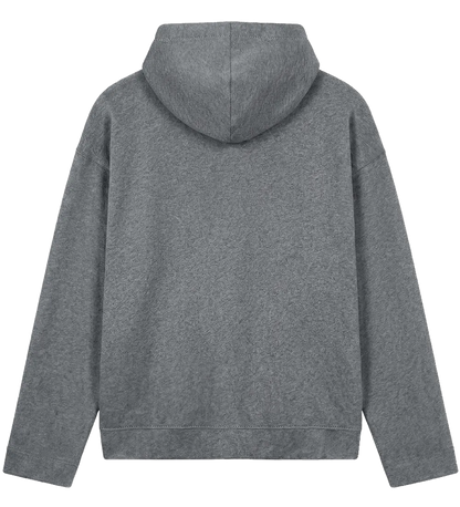 EP400-DHE3 - Women's V-Neck Hoodie - Dark Heather