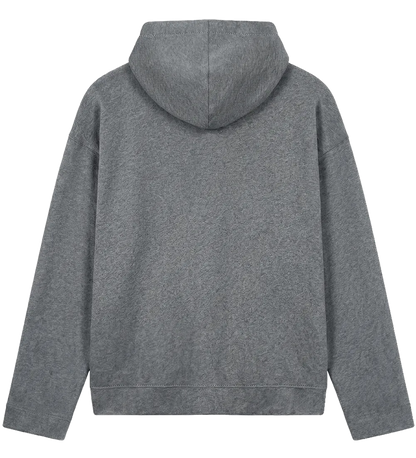 EP400-DHE0 - Women's V-Neck Hoodie - Dark Heather