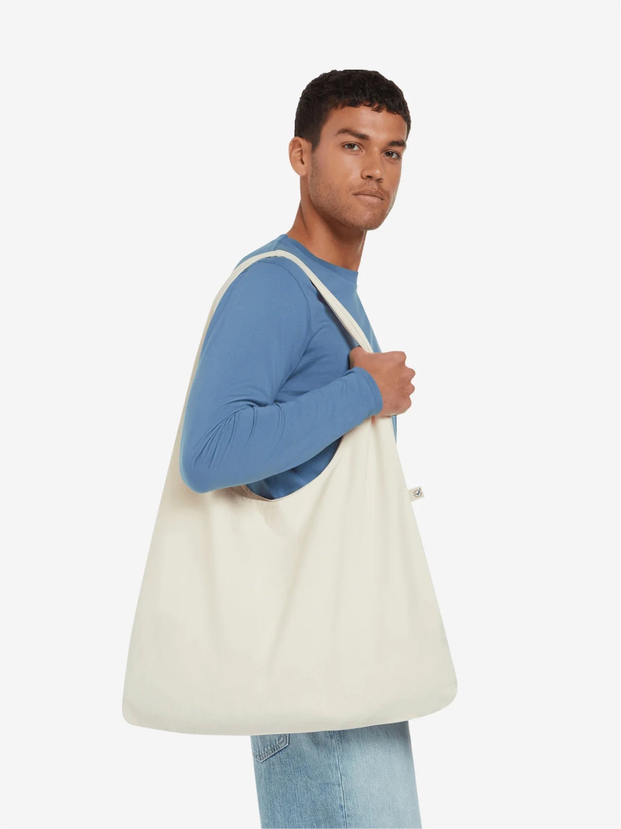 Earth Positive Hobo Tote Bag