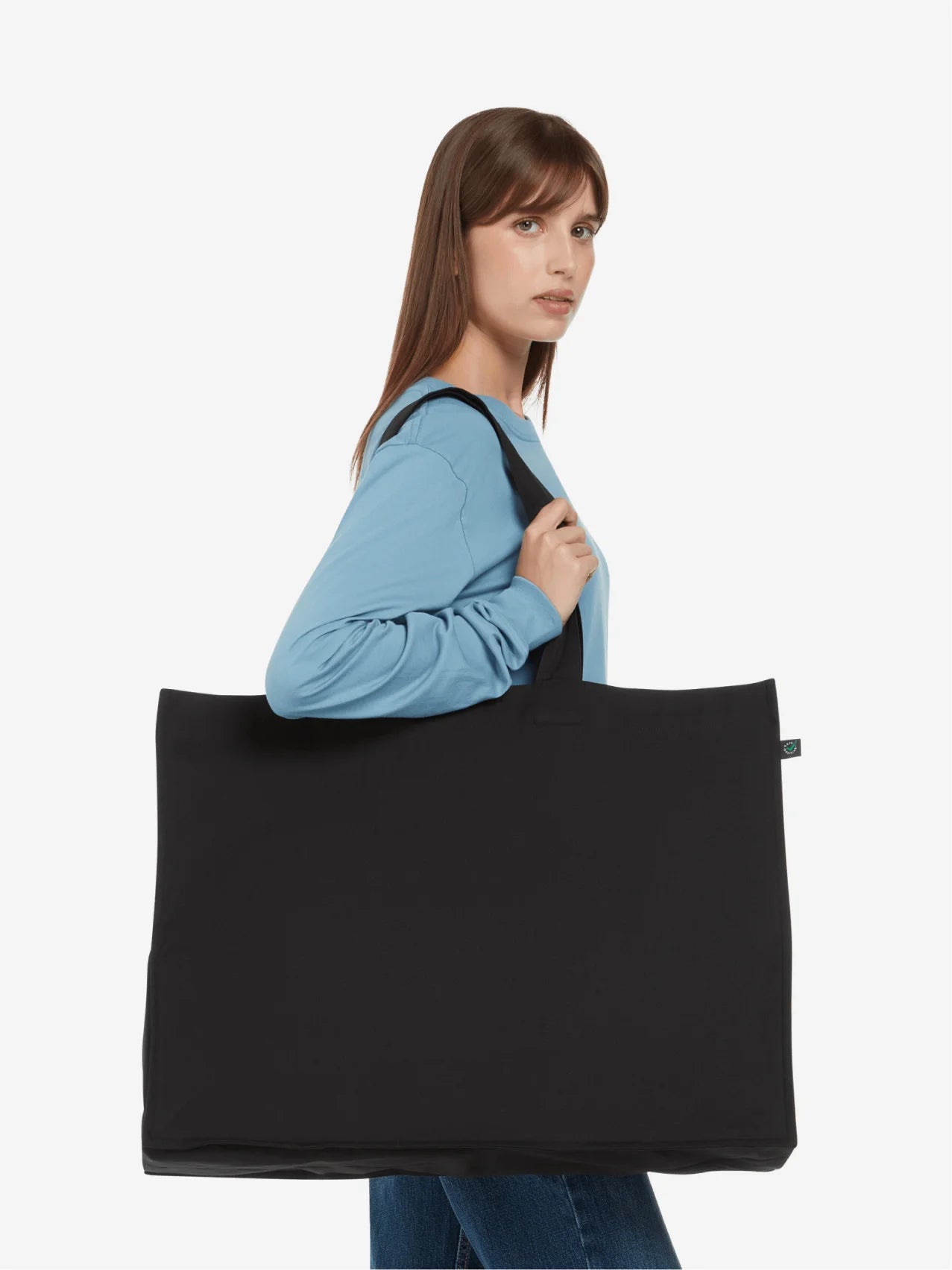 Earth Positive Jumbo Tote Bag
