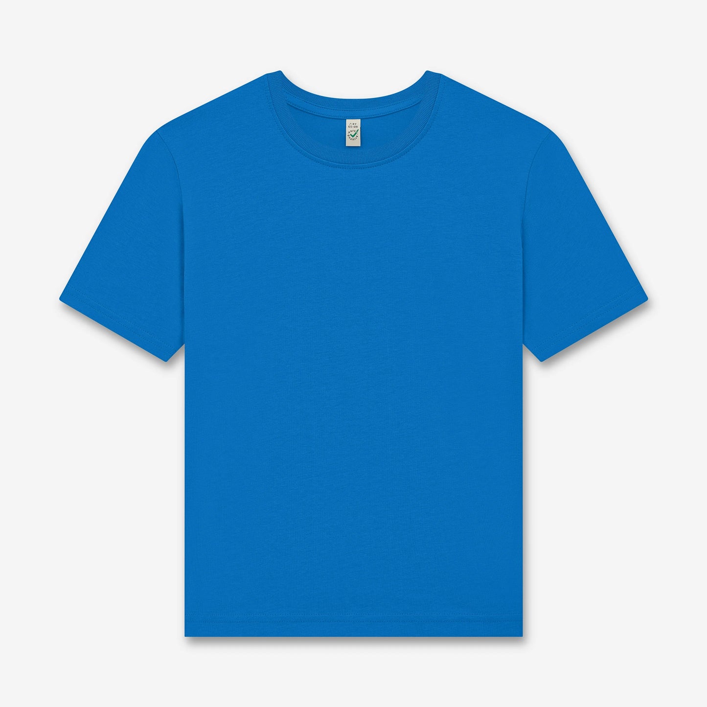 Earth Positive Children's T-shirt - Bright Blue - 9-10 YRS