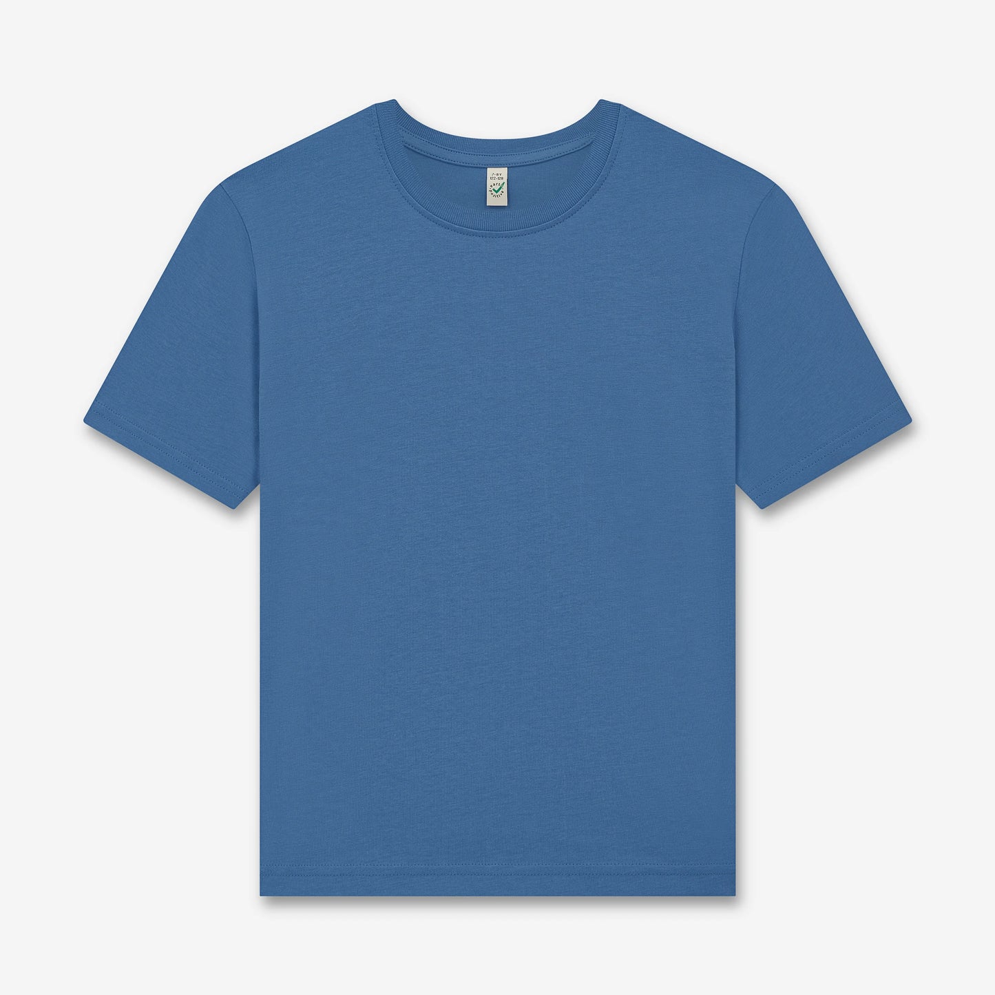 Earth Positive Children's T-shirt - Faded Denim - 11-12 Yrs / 146-152 cm