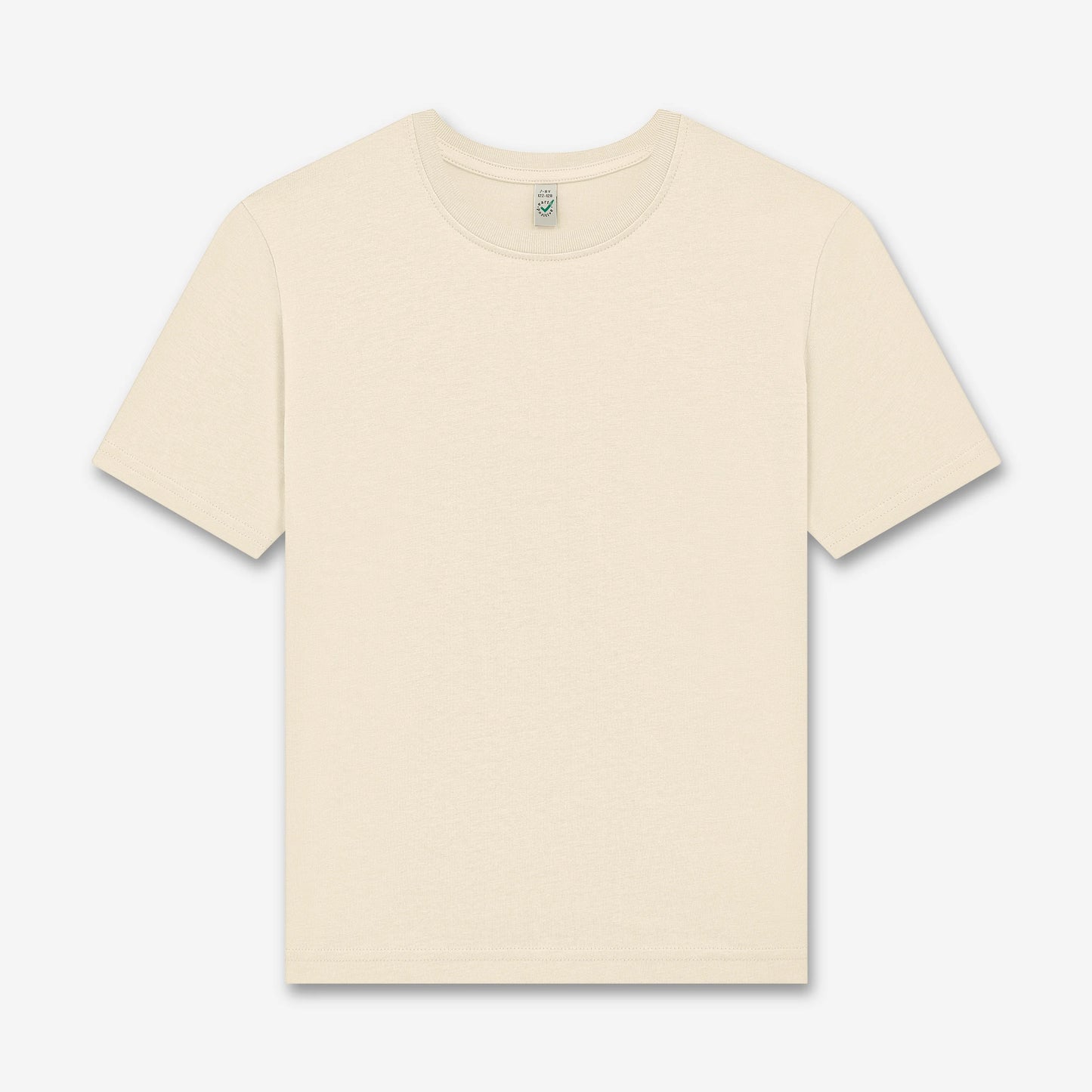 Earth Positive Children's T-shirt - Natural (Undyed) - 7-8 Yrs / 122-128 cm
