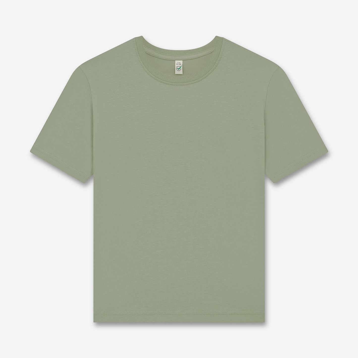 Earth Positive Children's T-shirt - Light Olive - 5-6 Yrs / 110-116 cm
